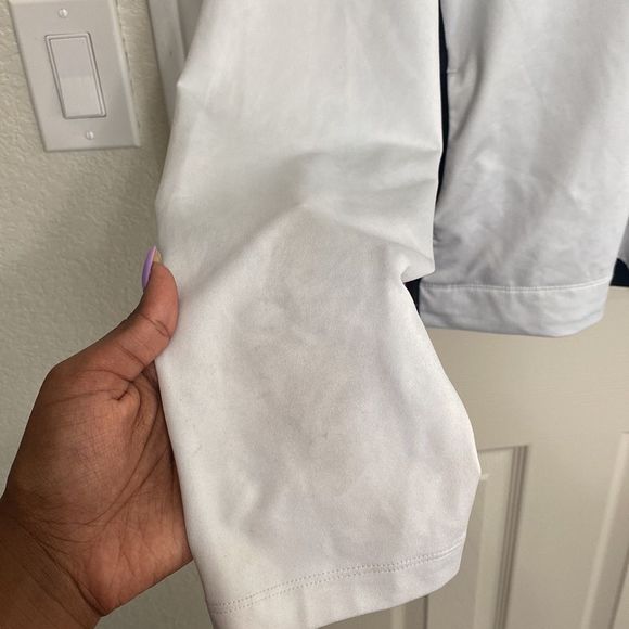 Izod - black, pink, and white full zip jacket - Picture 5 of 8